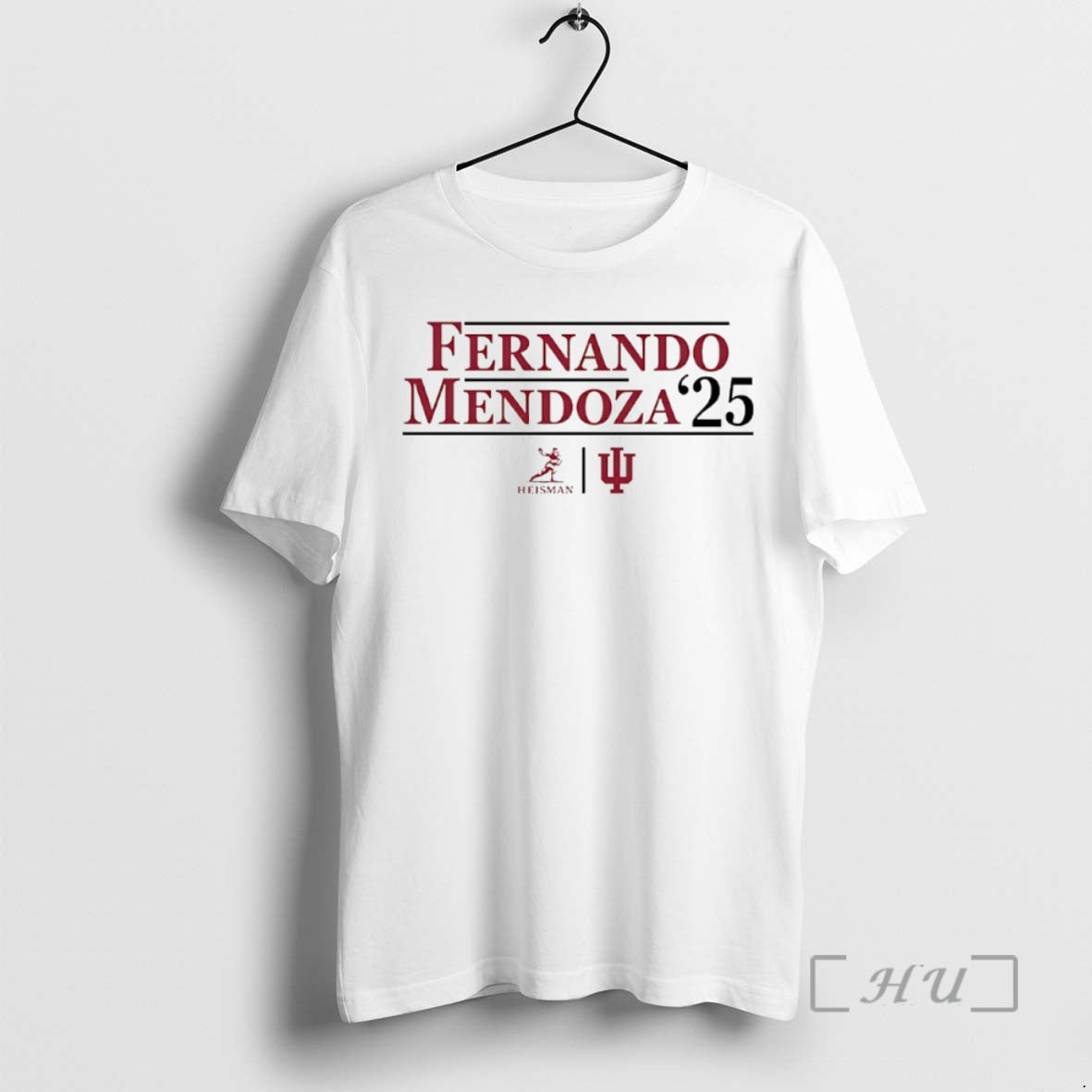 New Fernando Mendoza 2025 Heisman Trophy Winner Campaign Circle T-Shirts