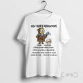 New Minion New Years Resolutions Walk Carefully Stay Awake After Lunch Get Up Without Grunting T-Shirts