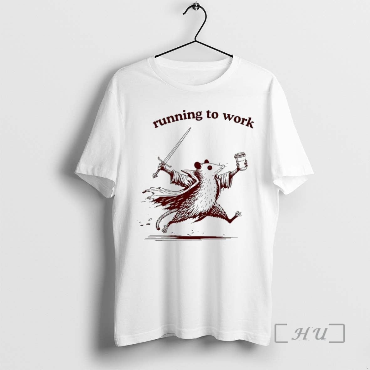 New Possum Running Work Funny T-Shirts