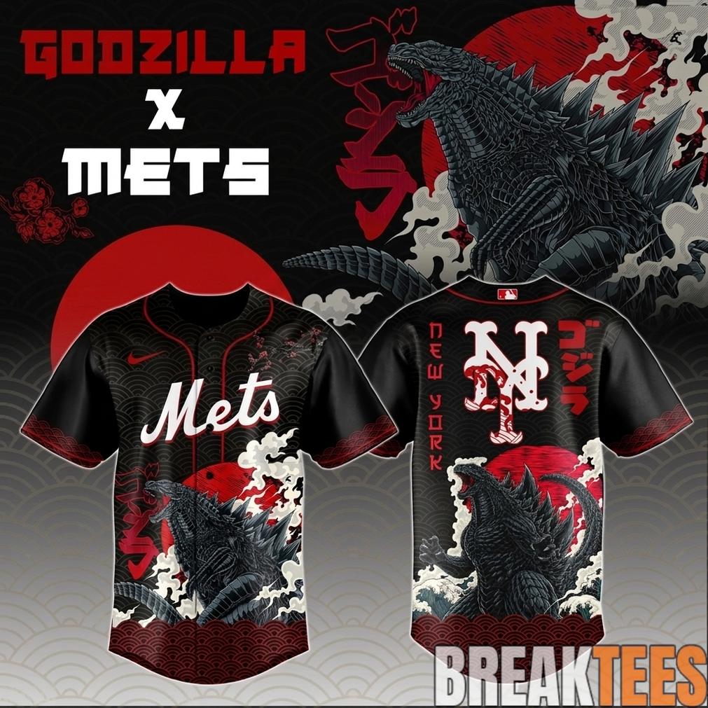 New York Mets x King of the Monsters Limited Edition Baseball Jersey