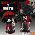 New York Mets x King of the Monsters Limited Edition Baseball Jersey