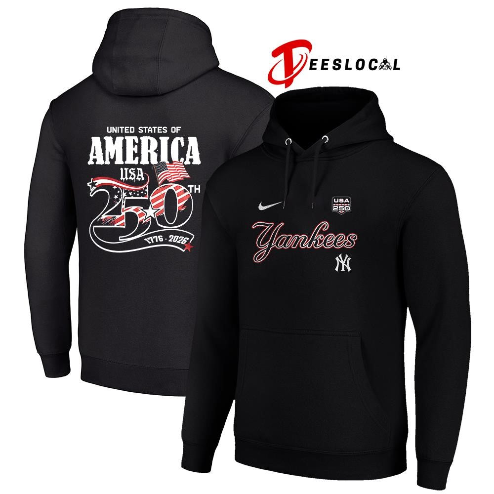 New York Yankees x 250 years of freedom America graphic shirt