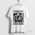 New Ndianapolis Colts Football Strength Built Like American Military Brotherhood T-Shirts