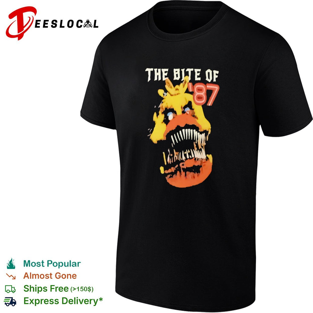 Nightmare Chica The Bite of ’87 Five Nights at Freddy’s shirt