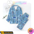 North Carolina Tar Heels Football Pattern Pajama Sets Sleepwear