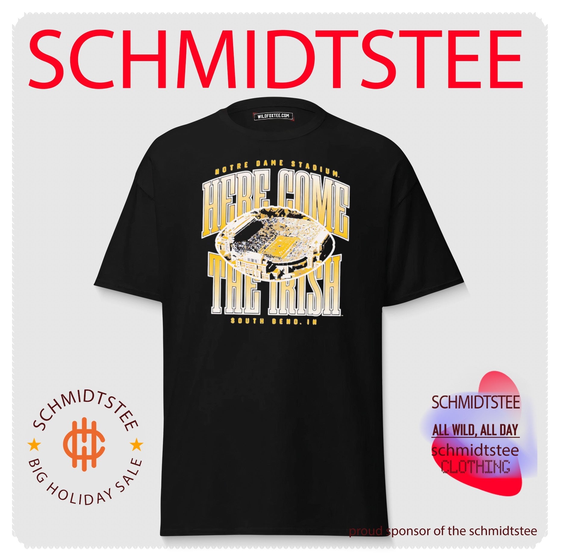 Notre Dame Here Come The Irish Vintage shirt