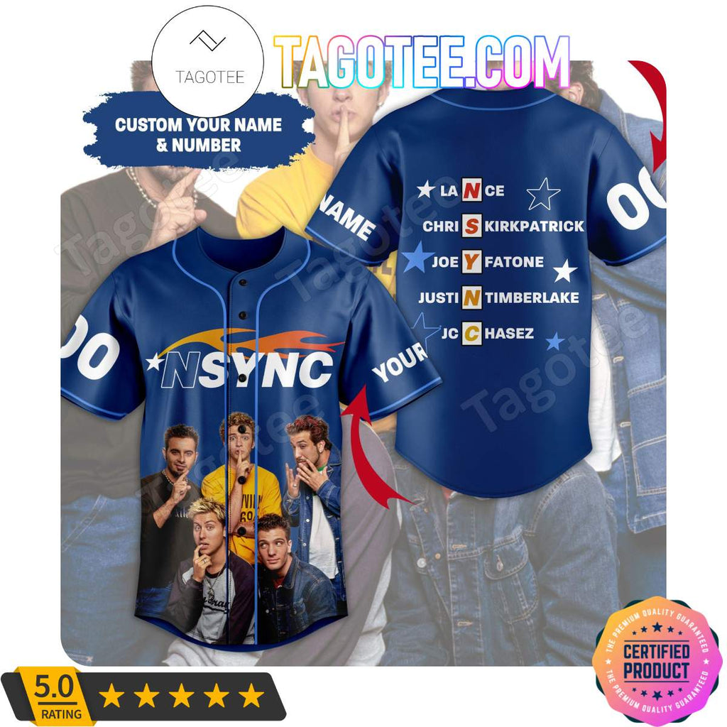 Nsync Band Members Jerseys