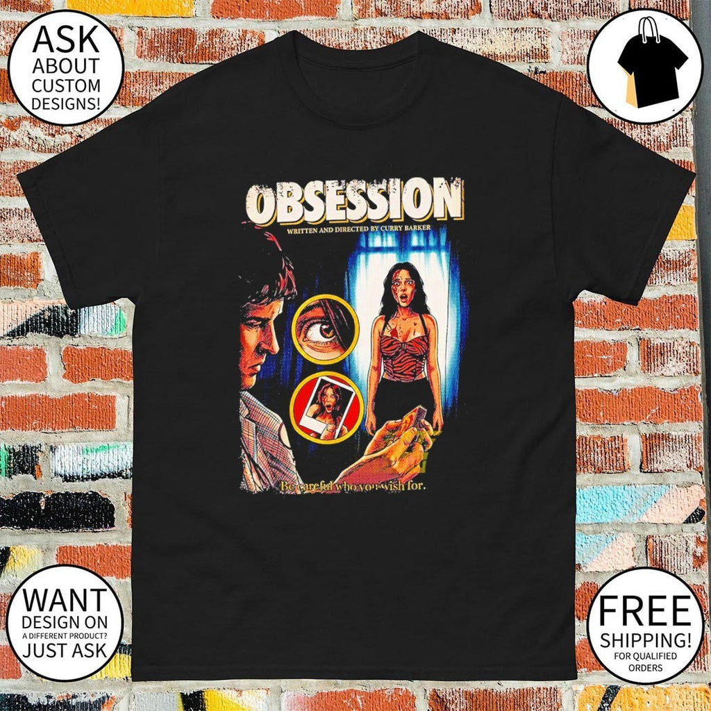 Obsession Movie 2025 Horror Careful Wish Tee Unisex T-shirt, Sweatshirt, Hoodie (1)