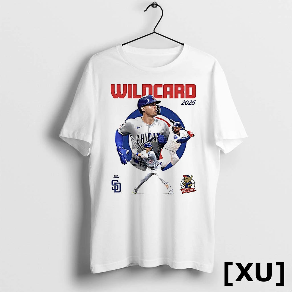 October Wildcard 2025 Chicago Cubs Tshirts Sweater