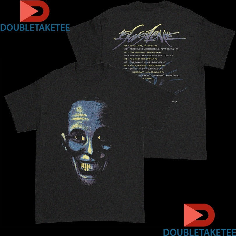 Official 156 Silence People Watching Tour 2025 Face Shirts Unisex , , , Long Sleeve Tee