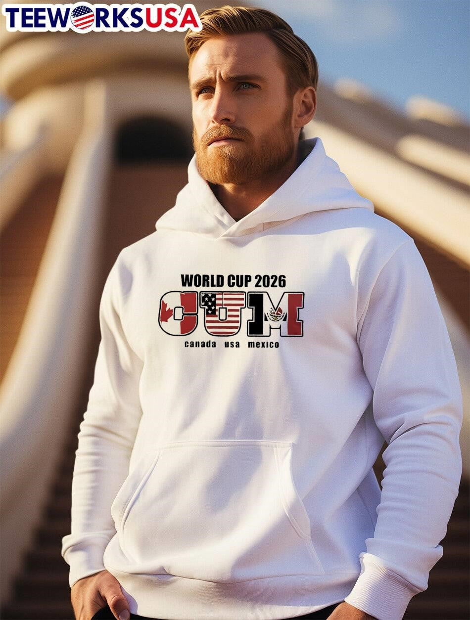 2026 World Cup Apparel Canada USA Mexico Acronym T-Shirt