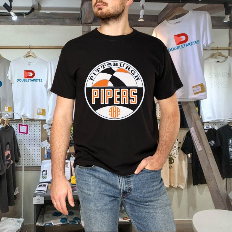 Official ABA Pittsburgh Pipers Logo Shirts Unisex , , , Long Sleeve Tee