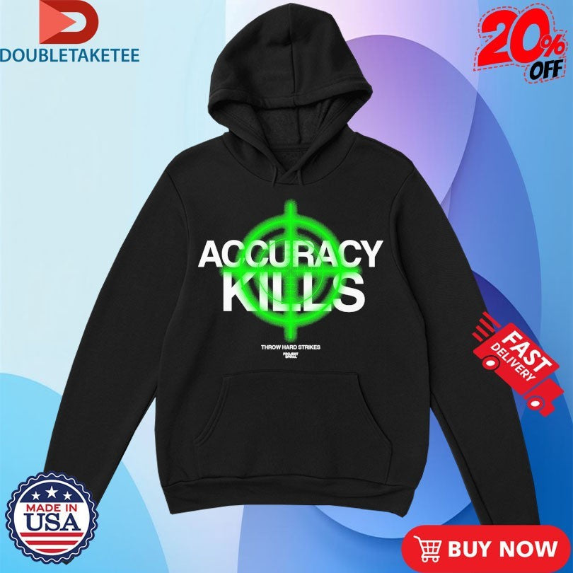 Official Accuracy Kills Throw Hard Strikes Project Spiral Shirts Unisex , , , Long Sleeve Tee