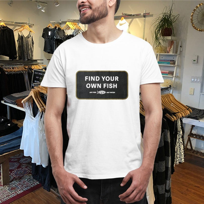 Official Aftco Find Your Own Fish Any Fish Any Water Shirts Unisex , , , Long Sleeve Tee