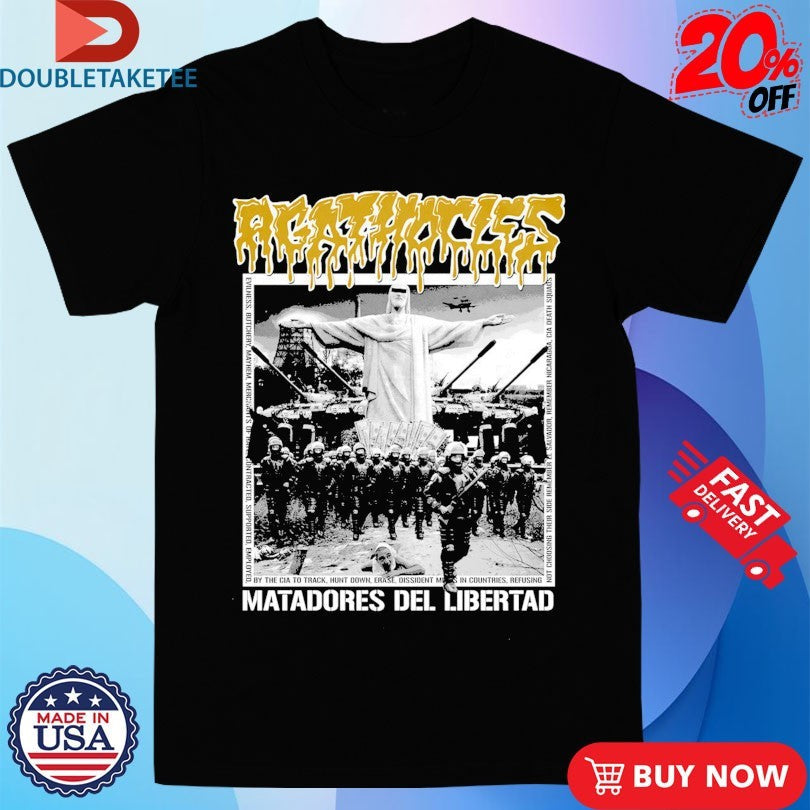 Official Agathocles Matadores Del Libertad Shirts Unisex , , , Long Sleeve Tee