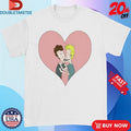 Official Aiden Arata x Beavis and Butt-Head Heart s Unisex , , , Long Sleeve Tee
