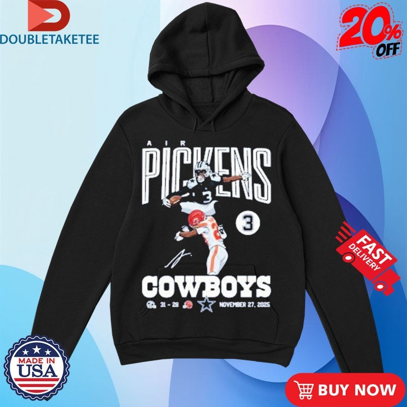 Official Air George Pickens Dallas Cowboys 31-28 Kansas City Chiefs November 27 2025 Shirts