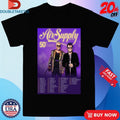 Official Air Supply 50th Anniversary Celebration Tour Dates Shirts Unisex , , , Long Sleeve Tee