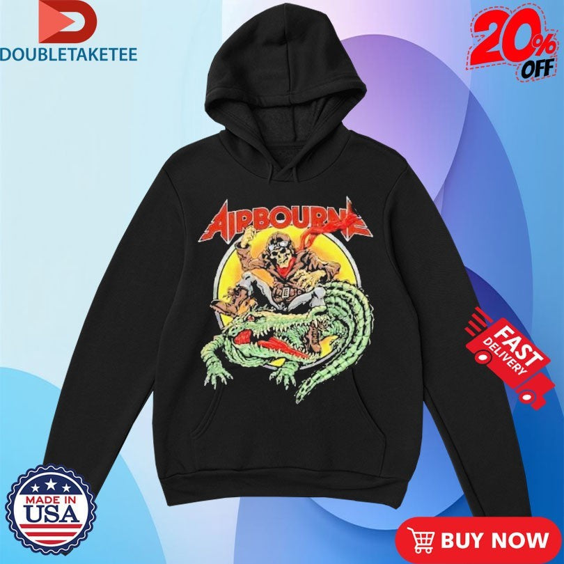 Official Airbourne Gutsy Europe Tour 2026 Heavy Metal Shirts Unisex , , , Long Sleeve Tee