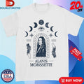 Official Alanis Morissette Celestial Eye Moons Shirts Unisex , , , Long Sleeve Tee