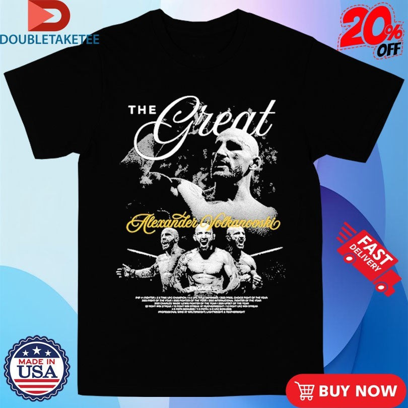 Official Alexander Volkanovski The Great Engage Shirts Unisex , , , Long Sleeve Tee