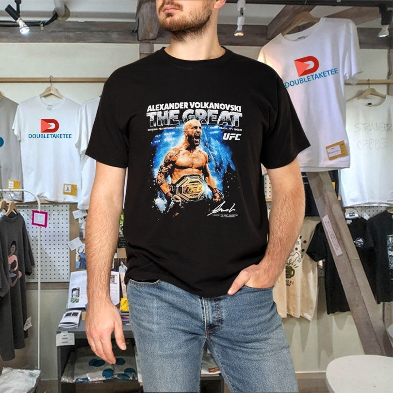 Official Alexander Volkanovski The Great UFC 325 World Featherweight Champion 2026 Shirts Unisex , , , Long Sleeve Tee