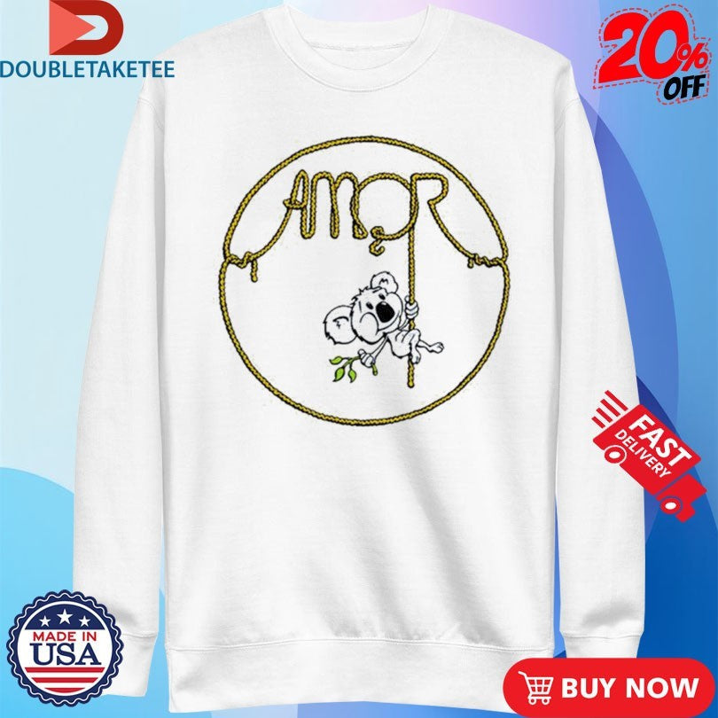 Official Amor Turbo Island Koala Logo Shirts Unisex , , , Long Sleeve Tee