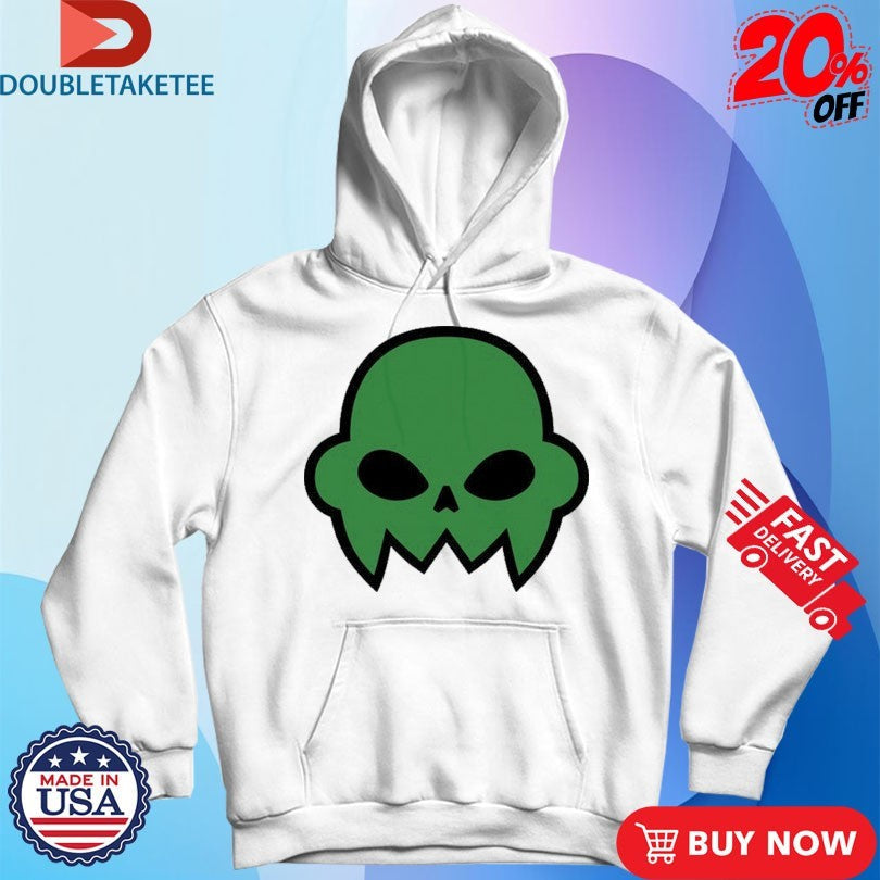 Official Andrew Hussie Homestuck Jake’s Green Skull Shirts Unisex , , , Long Sleeve Tee