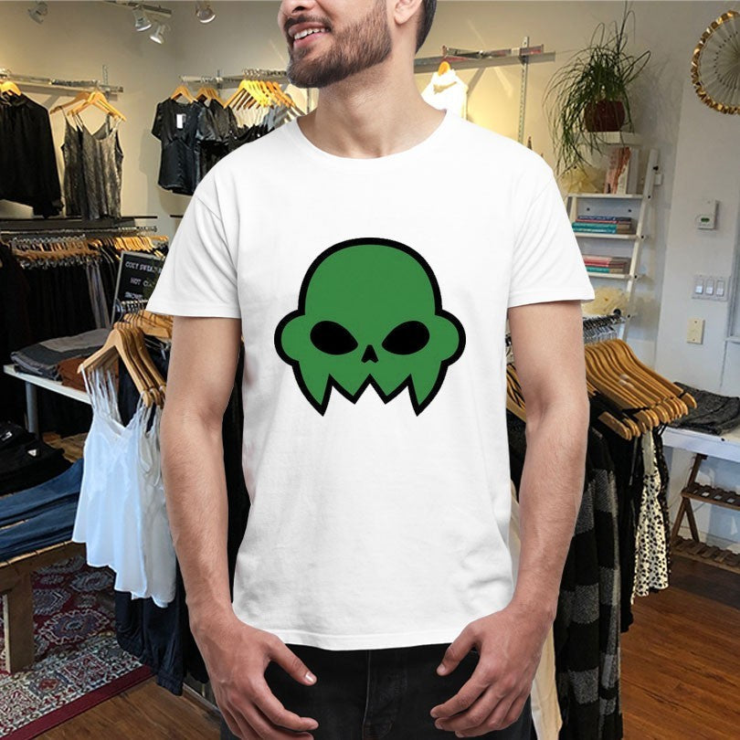 Official Andrew Hussie Homestuck Jake’s Green Skull Shirts Unisex , , , Long Sleeve Tee
