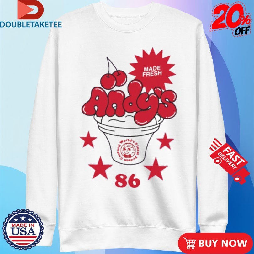 Official Andy’s Made Fresh Cherry Shirts Unisex , , , Long Sleeve Tee
