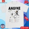 Official Angine De Poitrine Tour 2026 Vol II Live Across United Kingdom France Belgium Shirts