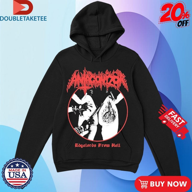 Official Antagonizör Edgelords From Hell Shirts Unisex , , , Long Sleeve Tee