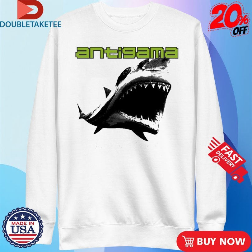 Official Antigama Cutting Edge Grind Shark Shirts Unisex , , , Long Sleeve Tee