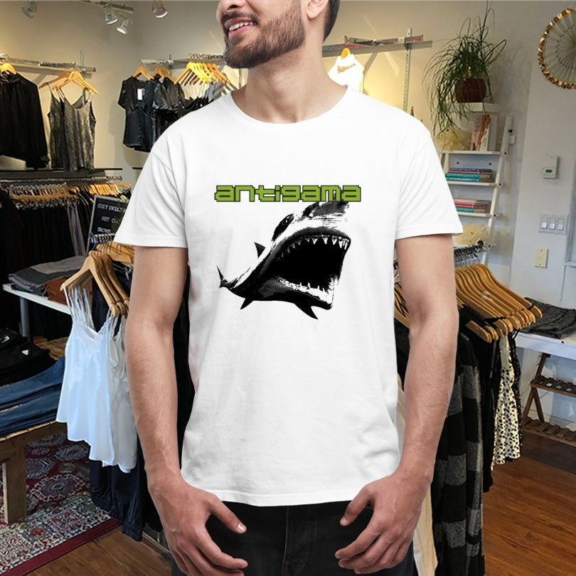 Official Antigama Cutting Edge Grind Shark Shirts Unisex , , , Long Sleeve Tee