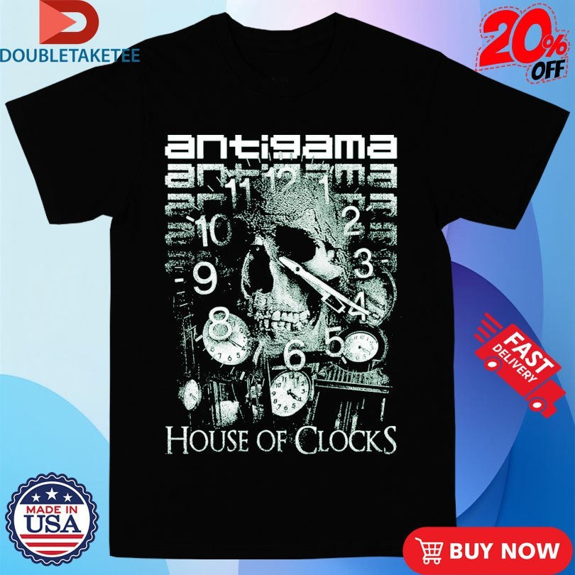 Official Antigama House Of Clocks Shirts Unisex , , , Long Sleeve Tee