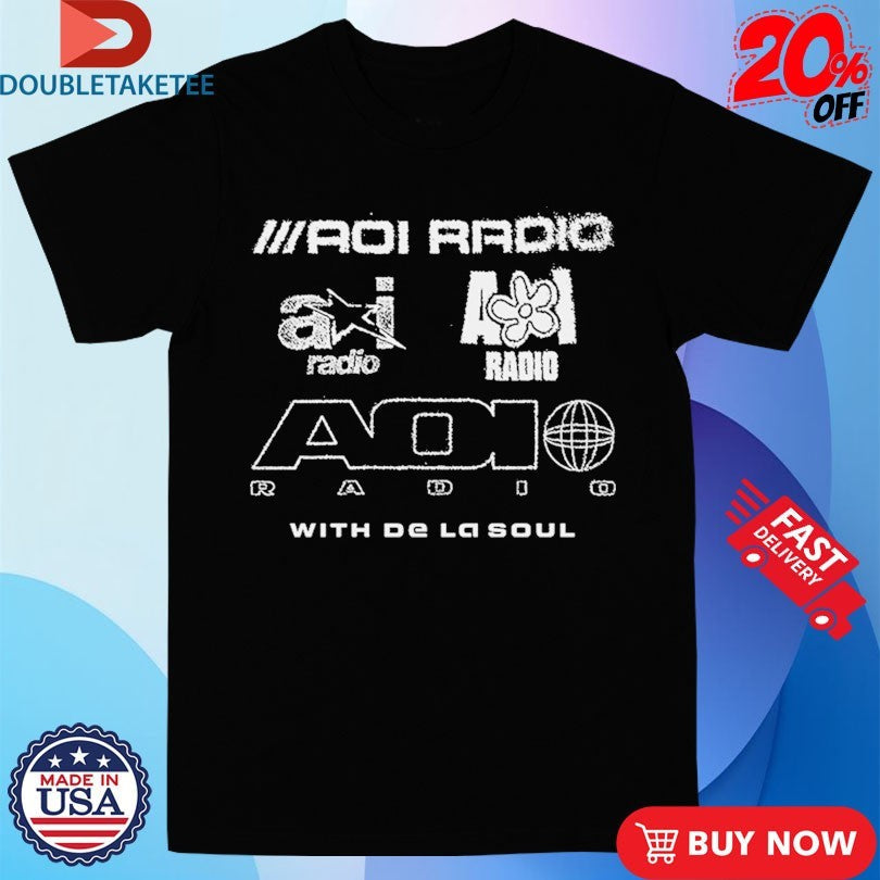 Official Aoi Radio With De La Soul Shirts Unisex , , , Long Sleeve Tee
