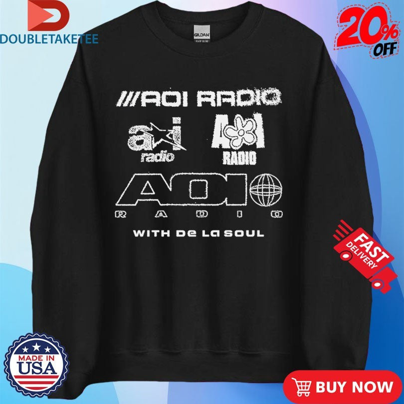 Official Aoi Radio With De La Soul Shirts Unisex , , , Long Sleeve Tee