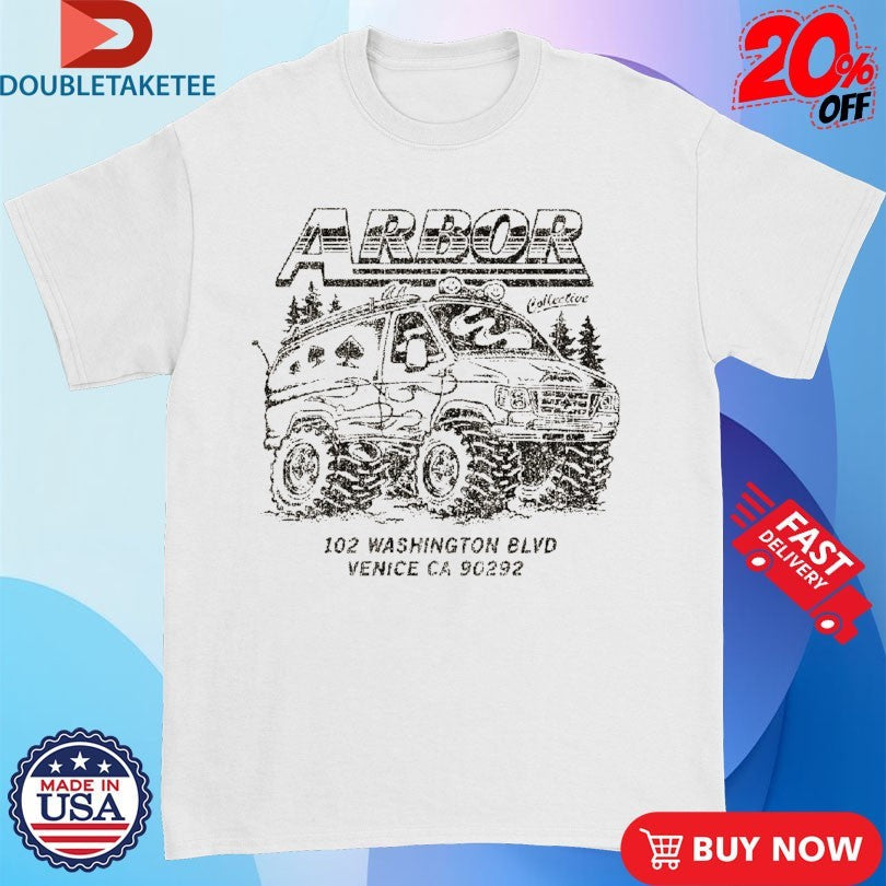 Official Arbor 102 Washington Venice CA Vannin’ Shirts Unisex , , , Long Sleeve Tee