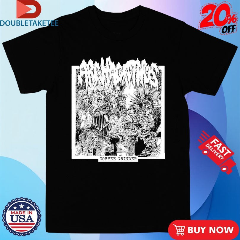 Official Archagathus Coffee Grinder Shirts Unisex , , , Long Sleeve Tee
