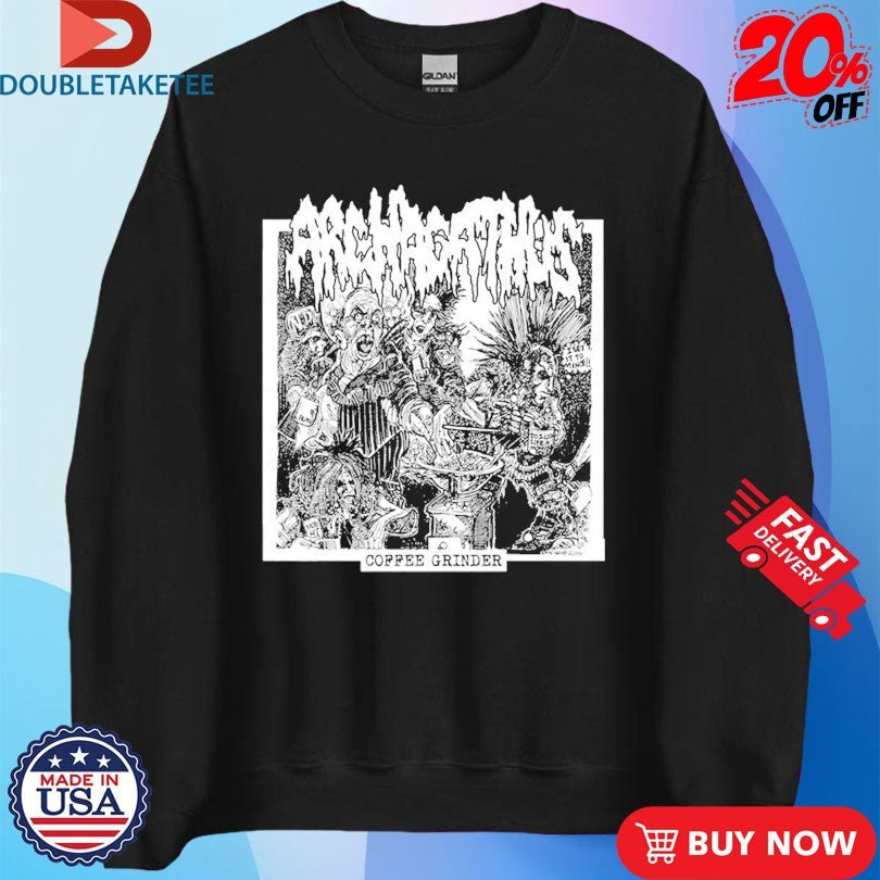 Official Archagathus Coffee Grinder Shirts Unisex , , , Long Sleeve Tee