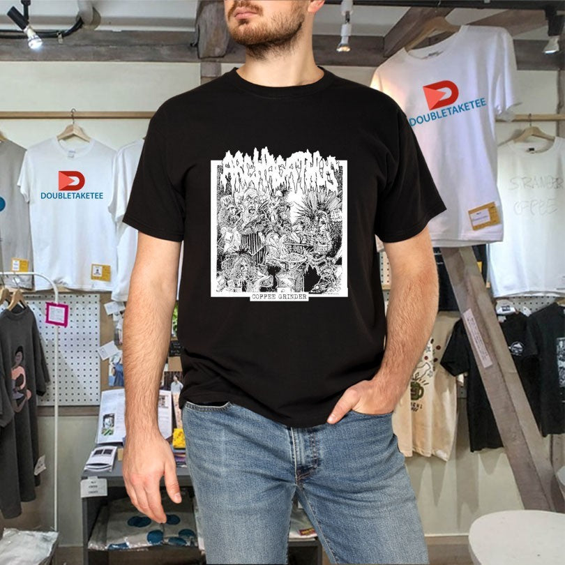 Official Archagathus Coffee Grinder Shirts Unisex , , , Long Sleeve Tee