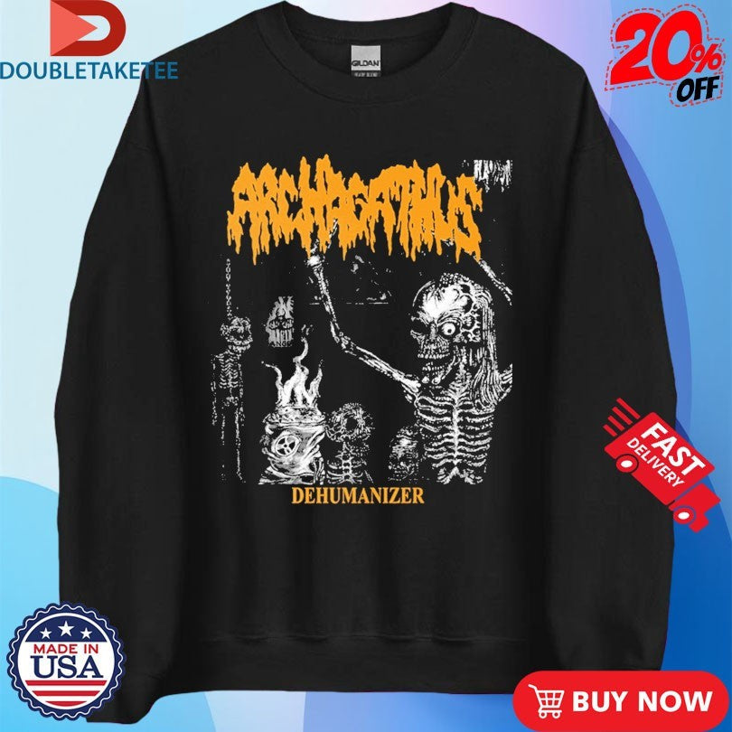 Official Archagathus Dehumanizer Shirts Unisex , , , Long Sleeve Tee
