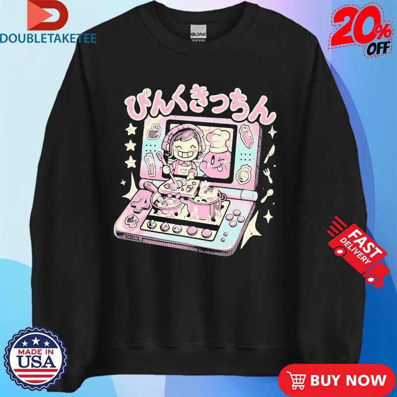 Official Arigatees Studio Pink Kitchen Shirts Unisex , , , Long Sleeve Tee
