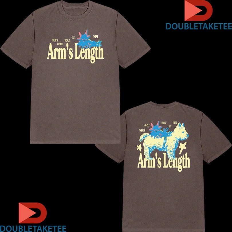Official Arm’s Length There’s A Whole World Out There Terrier Shirts Unisex , , , Long Sleeve Tee