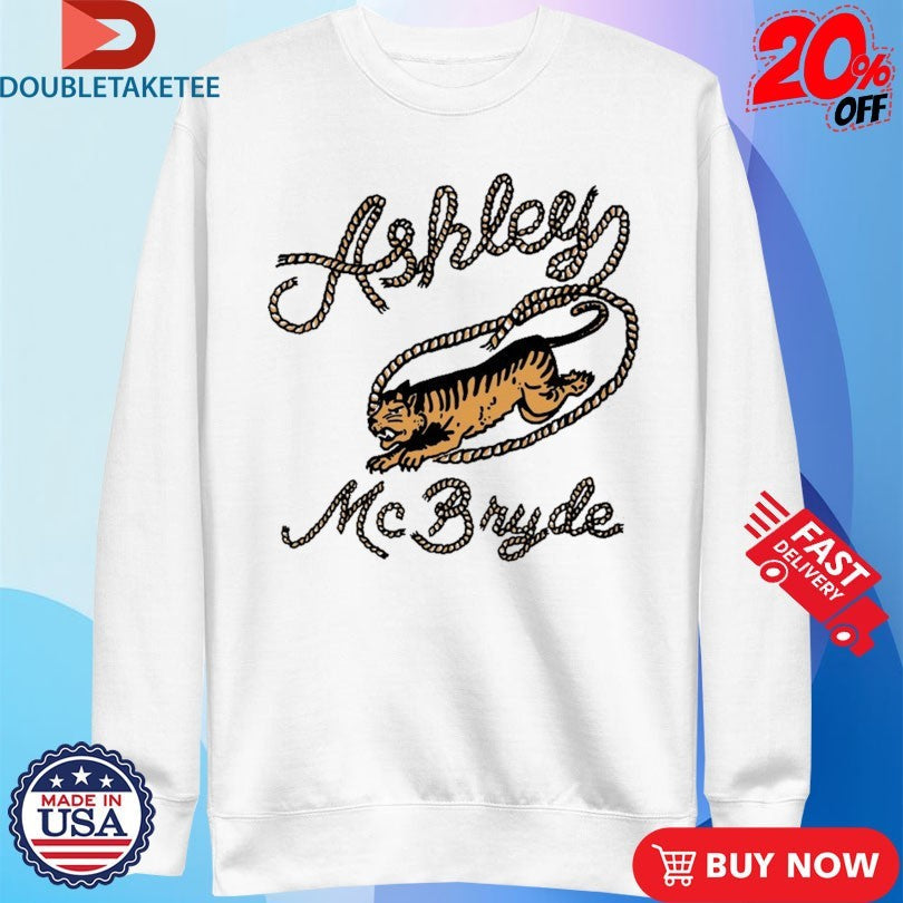 Official Ashley McBryde Lasso Tiger Shirts Unisex , , , Long Sleeve Tee