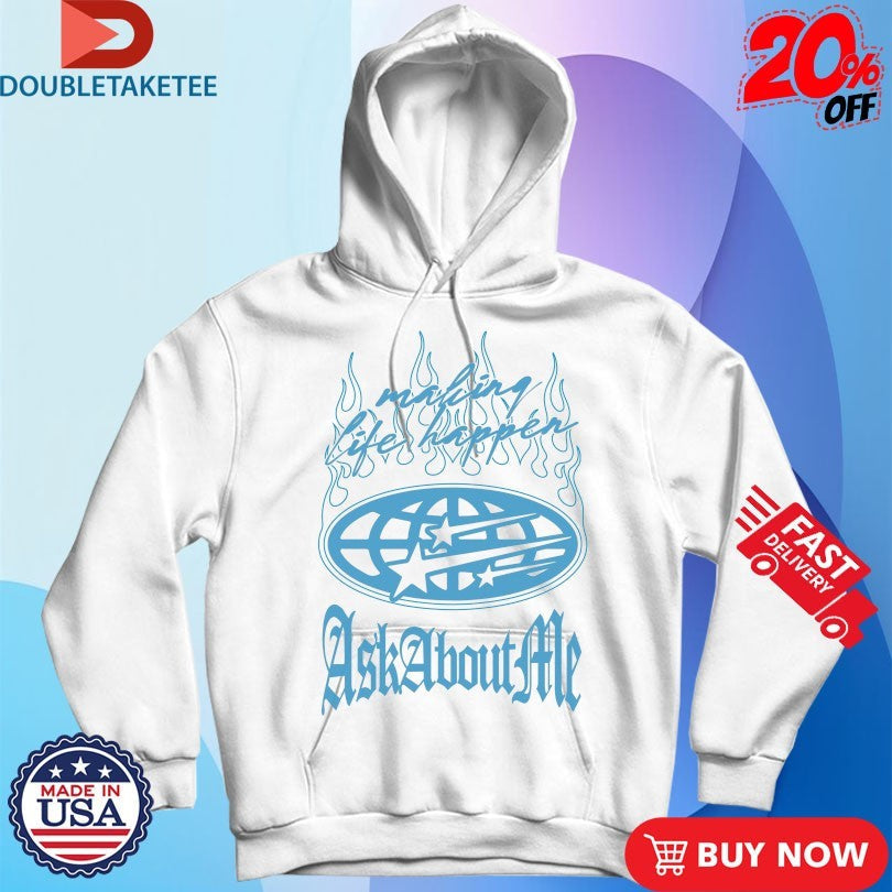 Official Ask About Me Making Life Happen Outrank Shirts Unisex , , , Long Sleeve Tee