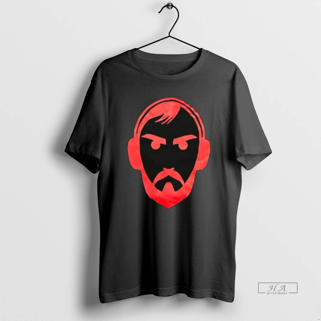 Official Asmongold Red Face Logo