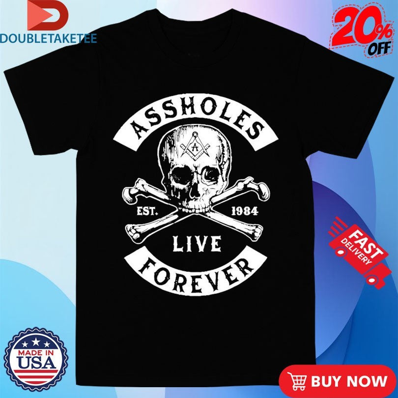 Official Assholes Secret Society Est 1984 Shirts Unisex , , , Long Sleeve Tee