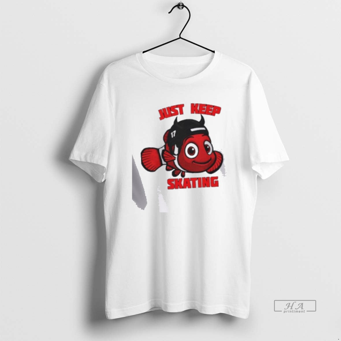 Official Atpktv6x New Devils X Nemo Just Keep Skating T-Shirts