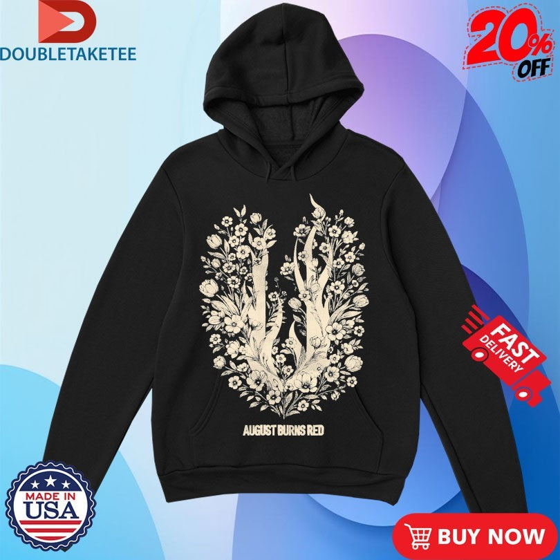 Official August Burns Red Flowering U Floral Shirts Unisex , , , Long Sleeve Tee